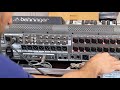 How to connect the digital stagebox to the behringer x32 mixing desk
