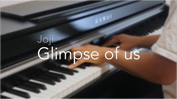 Joji - Glimpse of us I Piano Cover by Yannick Lowack