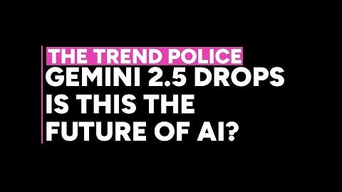 🤖 Google has just launched Gemini 2.5—its most advanced AI. Future genius or just good PR?