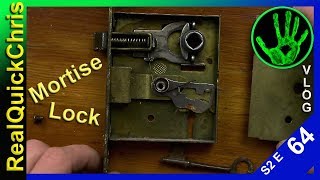 fixing a mortise lock my skeleton key lock was sticking s2e64