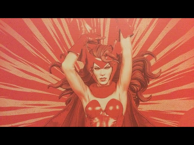 Estátua Scarlet Witch Premium Format - Marvel - Sideshow -  lojalimitededition