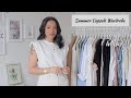 SUMMER CAPSULE WARDROBE | 33 PIECES + FOOTWEAR | VILMA MARTINS