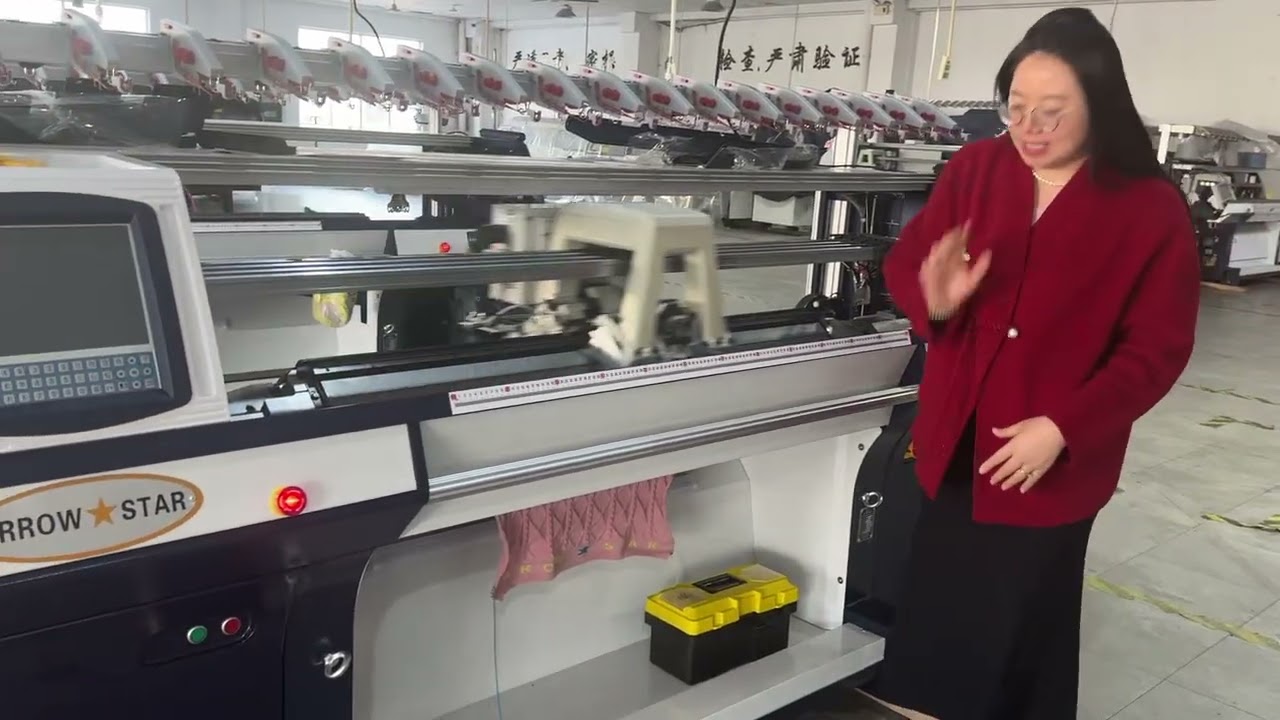 See our Arrow Star brand sweater knitting machine