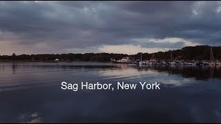 HAMPTONS DRONE FLIGHT: Sag Harbor, Long Island, New York