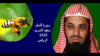 سورة النحل للشيخ سعود الشريم لعام 1410 هـ  بمسجد الرياض