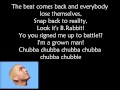 Eminem  just lose it lyrics on screen