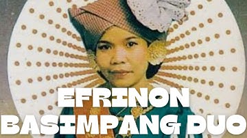 EFRINON - BASIMPANG DUO (LAGU MINANG LAMA)‼️