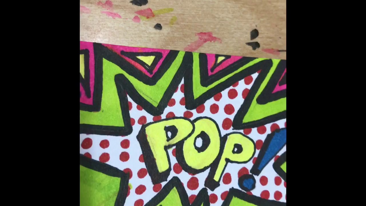  Pop  art  project for kids YouTube