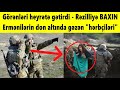 Görenleri heyrete getirdi - Rezilliye BAXIN: Ermenilerin don altinda gezen herbçileri...