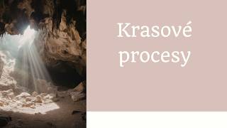 Krasové procesy