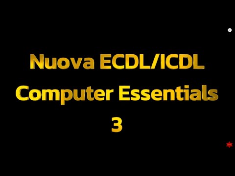 Nuova ICDL/ECDL Computer Essentials - 3