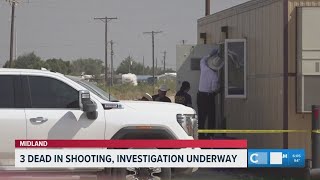Three employees killed in Midland shooting as investigation continues