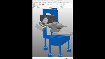 Customized MTD File for Desktop 5-Axis CNC | PowerMill Programming #powermill #multiaxis #cnc