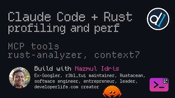 Build with Naz : Claude Code + Rust profiling and perf