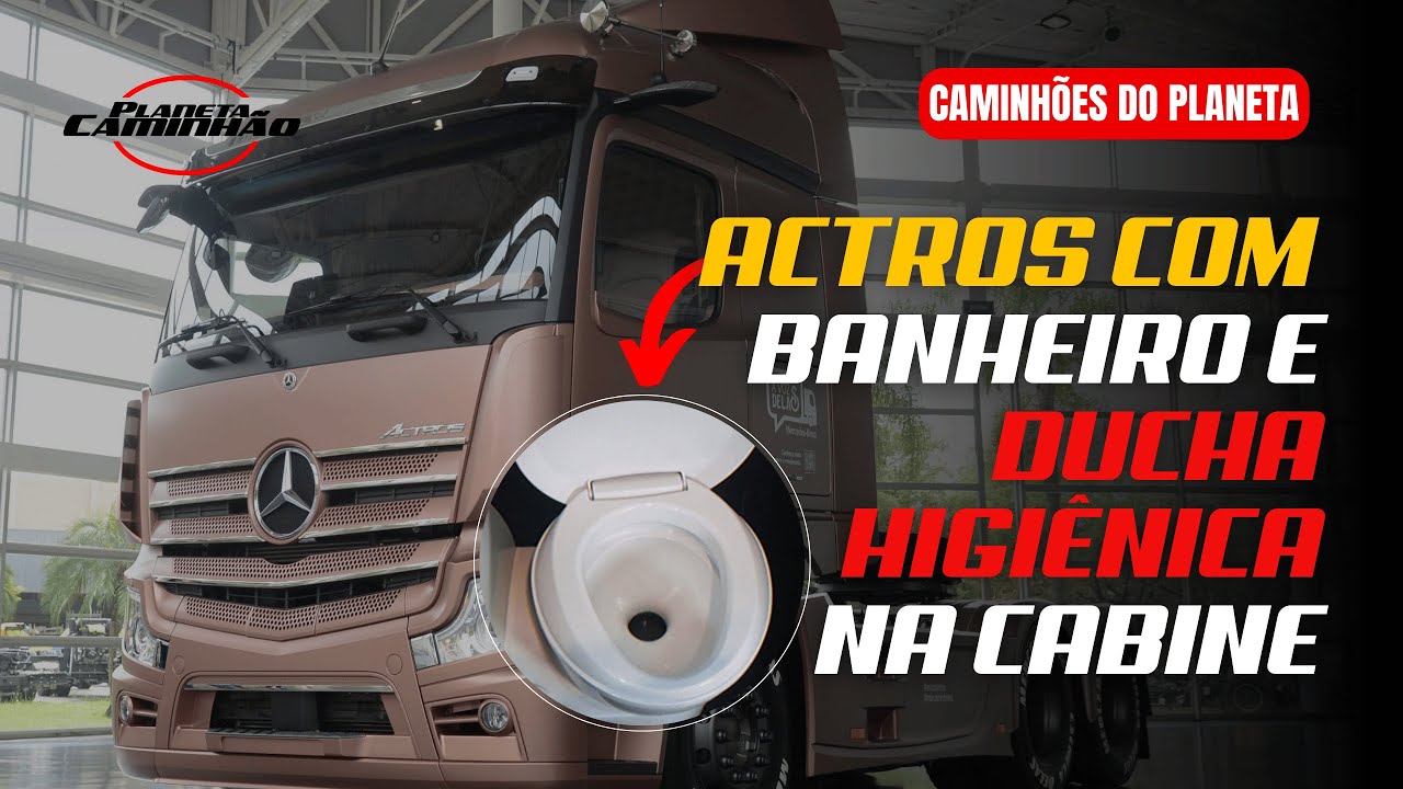CABINE COM BANHEIRO E COZINHA: CONHEÇA O SEGREDO DO ACTROS ESTRELA DELAS,  DO MOVIMENTO A VOZ DELAS