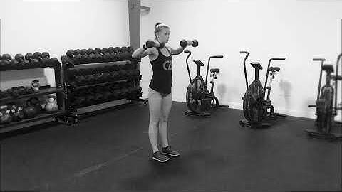 Dumbbell Cuban Rotation