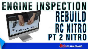 RC Nitro Engine Rebuild Pt 2 Nitro Engine Inspection
