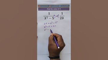 Find the value of X  #math #maths #mathematics #viral #shorts #study #education #mathstricks