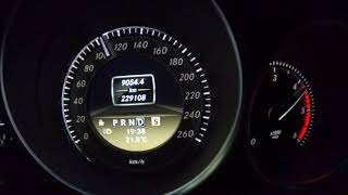 0-200 KM/H 2011 MERCEDES-BENZ C 220 CDI 120 KW 163 HP