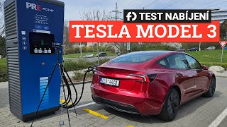 Je skutečně tak dobrá? Jak rychle se nabije Tesla Model 3?