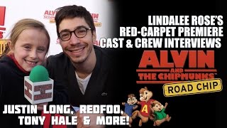 Lindalee's Red Carpet Interviews - The Road Chip: Alvin & the Chipmunks