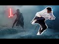 A day before we shot Starwars duel lightsaber   Funny duel