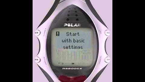 SpecialSport.pl Getting Started with the RS800CX