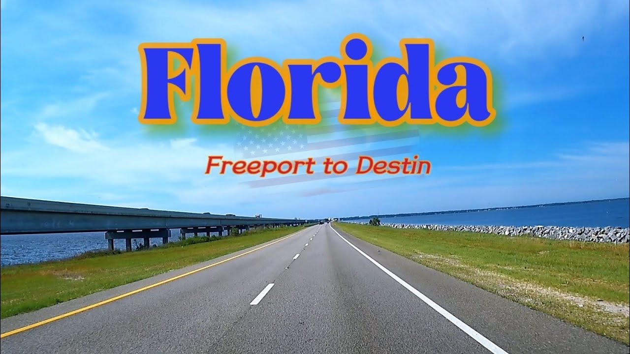 [4K] Destin, Florida | Driving Tour - Freeport to Destin, Miramar Beach ...