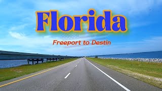 [4K] Destin, Florida | Driving Tour - Freeport to Destin, Miramar Beach, 5/2024 🇺🇸 | 데스틴, 플로리다, 미국