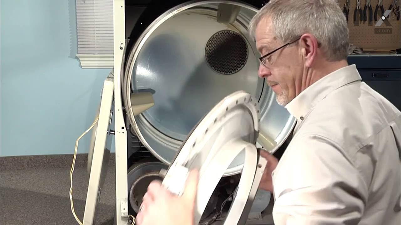 Maytag Dryer Repair How to replace the Drum Roller YouTube