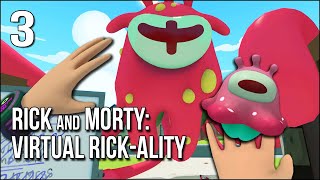 Rick and Morty VR | Ending | Giant Mommy Alien Is Going To Destroy Our Planet