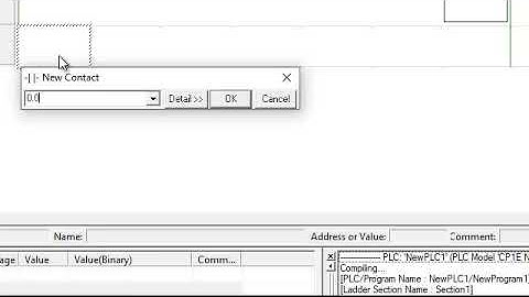 PLC OMRON CX-Programmer: Increment, Decrement, Move Instructions
