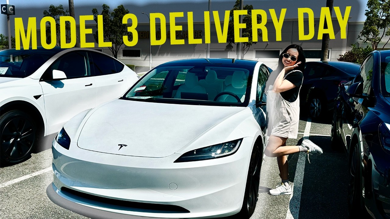 2024 TESLA MODEL 3 DELIVERY DAY! - YouTube