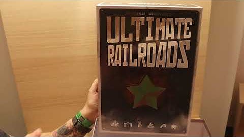 Ultimate Railroads - Unboxing - I Play Red