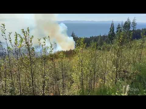 4 new out-of-control wildfires discovered on Vancouver Island