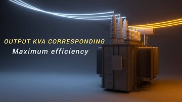 Output kva corresponding to maximum efficiency  #electricalengineering