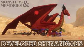 Monsters & Memories Beta | DRAGONS! End of Days Dev Shenanigans| Boots of Speed | NO COMMENTARY
