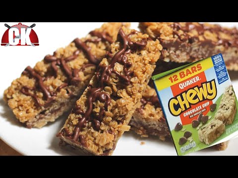 How To Make No Bake Oat Bars | If You Like Quaker Chewy Granola Bars You&rsquo;ll love these!