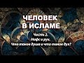 Нафс и рух. Что такое душа и что такое дух? (2-я часть цикла "Человек в Исламе" Амина Рамина)