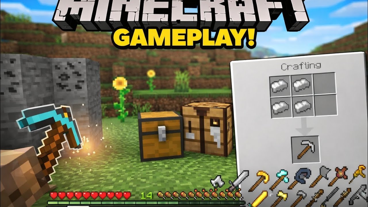 Minecraft Survival Episode 2 | Mining Start ⛏️ - YouTube