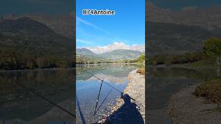 Pêche au Lac De Passy, Haute-Savoie.