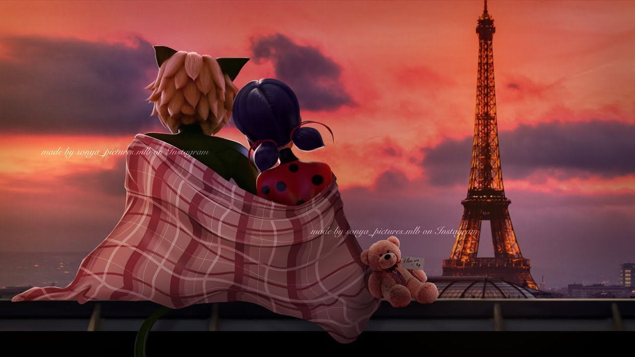 The Rooftop Meeting LadyNoir Happy Valentine's Day! ️ [Miraculous LadyBug Speededit] YouTube
