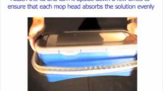 Pre Soaked Microfibre Mopping | The Interclean Group