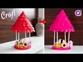 PAPER BIRD HOUSE SHOWPIECE FOR HOME DECORATION || New and Special craft | Artkala