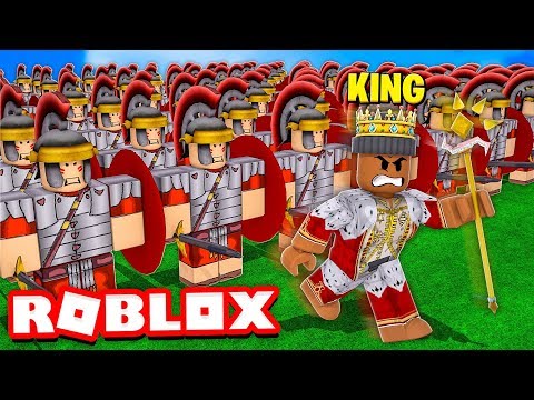 I Became King And Built The Biggest Army In The World Roblox