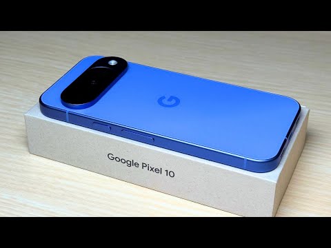 Google Pixel 10 Indigo Unboxing & Tests – Comparison with Pixel 10
