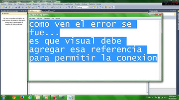 Como conectar a MySQL con Visual Studio 2010 .NET