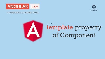 Sjablooneigenschap van Component | Componenten | Angular 12+