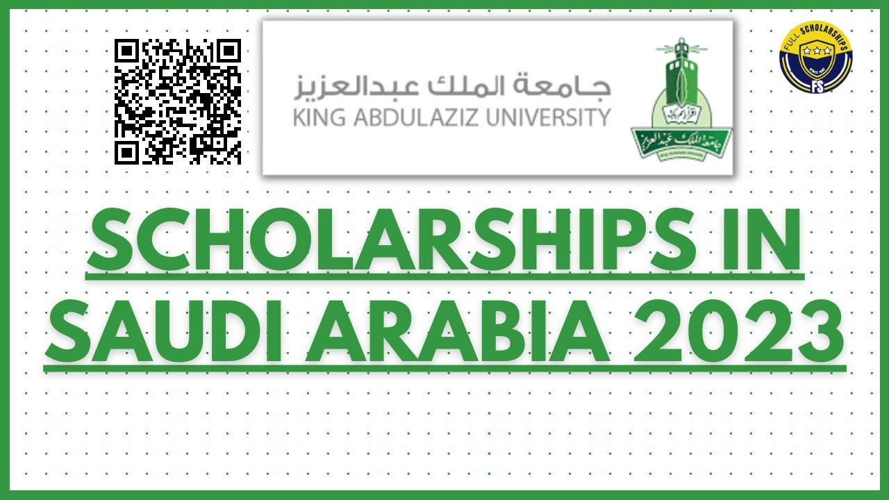 phd scholarship king abdulaziz university