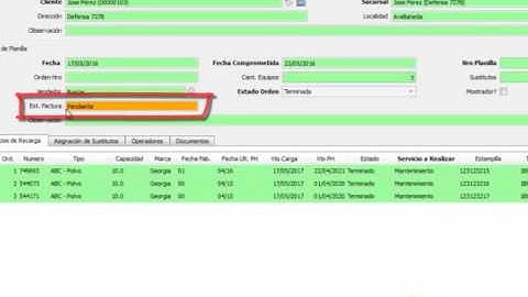 Sigex Evolution (Software para Extintores) - Integracion con Facturación